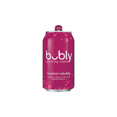 Bubly Raspberry - 12oz